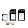 Adapter om van een Nano SIM een gewone of Micro SIM te maken - 3 in 1