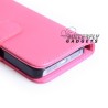 Boekvorm hoesje met pinpas vakjes voor de iPhone 5