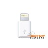 Micro USB adapter naar lightning aansluiting voor de iPhone 5, 5s, 5c en iPad 4
