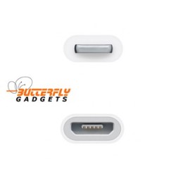 Micro USB adapter naar lightning aansluiting voor de iPhone 5, 5s, 5c en iPad 4