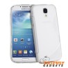 Flexibel hoesje met ribbels voor goede grip voor de Samsung Galaxy S4