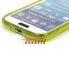 Hoesje met geribbelde zijkanten voor goede grip voor de Samsung Galaxy S4
