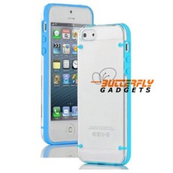Blauw Glow in the Dark hoesje voor de iPhone 5, iPhone 5s