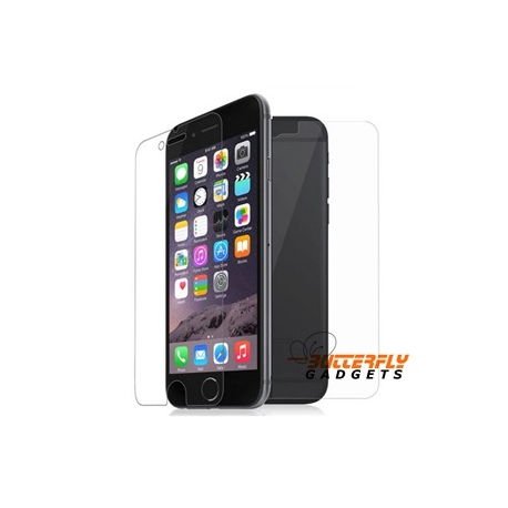 buik Uitpakken Medisch wangedrag Voorkant scherm en achterkant bescherming folie voor de iPhone 6, 6s