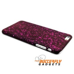 Funky opvallend en uniek hoesje met fel roze spetters voor de iPhone 6 PLUS
