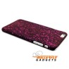 Funky opvallend en uniek hoesje met fel roze spetters voor de iPhone 6 PLUS