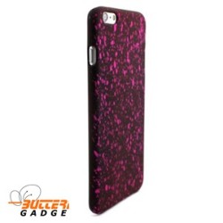 Funky opvallend en uniek hoesje met fel roze spetters voor de iPhone 6 PLUS