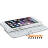 Uitschuifbaar bluetooth toetsenbord - case voor de iPhone 6 - Wit