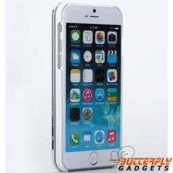 Uitschuifbaar bluetooth toetsenbord - case voor de iPhone 6 - Wit