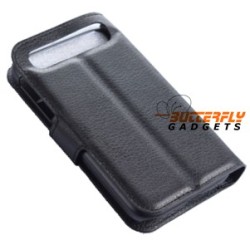 Flipcase hoesje met twee pinpasvakjes voor de BlackBerry Q20