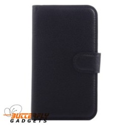 Flipcase hoesje met twee pinpasvakjes voor de BlackBerry Q20
