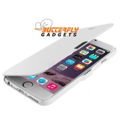 Flipcase hoesje voor de iPhone 6 met hardshell binnenkant en magneetsluiting