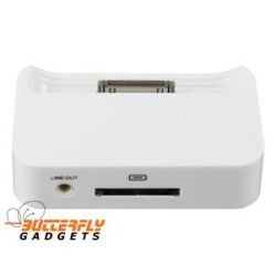 Dockingstation voor de iPhone 4 en iPhone 4s (wit)