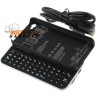Uitschuifbaar bluetooth toetsenbord (keyboard) - Case voor de iPhone 4, iPhone 4g
