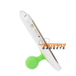 Rubberen standaard voor o.a. de iPhone (iStand) (groen)