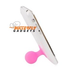 Rubberen standaard voor o.a. de iPhone (iStand) (roze)