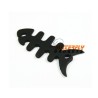 Kabel organiser (visgraat) voor de headset van de iPhone