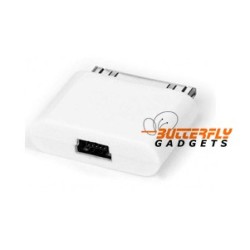 Mini USB oplaad connector voor de iPhone 3, 4 en iPad wit