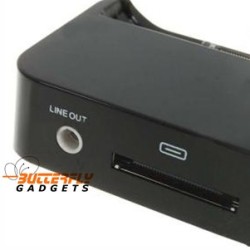 Dockingstation voor de iPhone 4 en iPhone 4s (zwart)