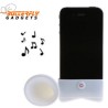 Hoorn speaker versterker - standaard voor de iPhone 3 en iPhone 4 - Wit