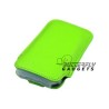 Case (pouch holster) met strap voor de iPhone 3, 3G, 3GS, 4, 4S - Licht groen