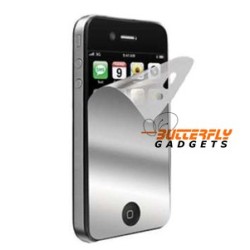 Spiegelende screen protector voor de iPhone 4, 4s