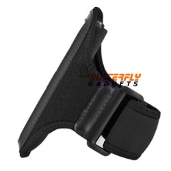 Lichtgewicht sport armband voor o.a. Samsung Galaxy en Nokia E7, N8, N900 (zwart)