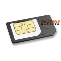 MicroSIM adapter - Maakt van de kleine SIM weer een normale SIM