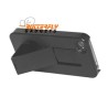 Hard cover met ingebouwde standaard voor de iPhone 4, 4s - Zwart