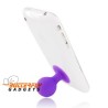 Rubberen standaard voor o.a. de iPhone (iStand) (paars)