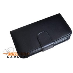 Bookcase (boekvorm hoesje) voor iPhone 4, 4s met twee vakjes voor pasjes
