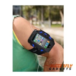 Sport armband voor de iPhone 3, 3G, 3GS, 4, 4G (blauw)
