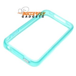 Glow in the Dark bumpercase voor de iPhone 4, iPhone 4s - Blauw