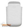 Holster hoesje met magnetische sensor voor de Blackberry Torch 9800 - Wit