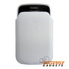 Holster hoesje met magnetische sensor voor de Blackberry Torch 9800 - Wit