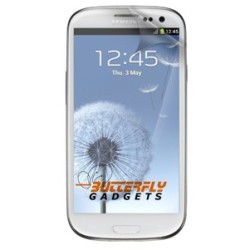 Scherm bescherming (screenprotector) voor de Samsung Galaxy S3 i9300