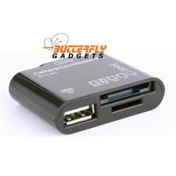 Vijf in één camera connectie-kit voor de iPad