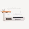 Vijf in één camera connectie kit voor de iPad, iPad 2 en iPad 3 - wit