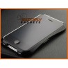 Metalen (stalen) robuuste bumper case voor de iPhone 4 of iPhone 4s - zwart