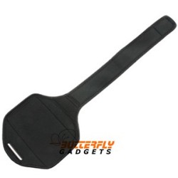 Lichtgewicht sport armband voor o.a. de Samsung Galaxy Note, HTC One X (zwart)