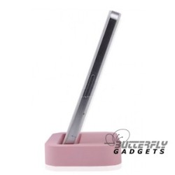 Dockingstation - Bureaulader voor de iPhone 4 en iPhone 4s (roze)